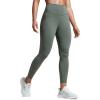 imageCRZ YOGA Butterbreeze Workout Leggings 25  High Waisted Athletic Gym Running Womens Yoga Pants Tummy ControlGrey Sage