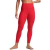 imageCRZ YOGA Butterlift Workout Leggings 25quot  High Waisted Pilates Gym Athletic Womens Yoga Pants Buttery SoftAurora Red