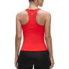 imageCRZ YOGA Butterluxe High Neck Tank Tops for Women  Yoga Workout Athletic Gym Camisole Racerback Sleeveless ShirtsDeep Red