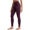 imageCRZ YOGA Butterluxe Yoga Leggings 28  High Waisted Womens Workout Lounge Pants Buttery SoftDeep Purple