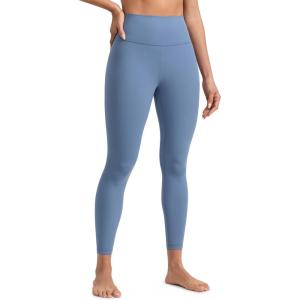 imageCRZ YOGA Butterlift Workout Leggings 25quot  High Waisted Pilates Gym Athletic Womens Yoga Pants Buttery SoftWashed Denim