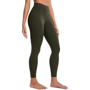 imageCRZ YOGA Butterluxe Yoga Leggings 25quot  High Waisted Buttery Soft Womens Workout Lounge PantsOlive Green