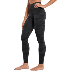 imageCRZ YOGA Butterluxe Yoga Leggings 28  High Waisted Womens Workout Lounge Pants Buttery SoftDark Grey Camouflage 2