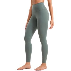 imageCRZ YOGA Butterluxe Yoga Leggings 28  High Waisted Womens Workout Lounge Pants Buttery SoftGrey Sage