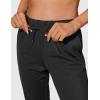 imageCRZ YOGA 4Way Stretch Workout Joggers for Women 28quot  Casual Travel Athletic Pants with PocketsBlack