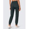 imageCRZ YOGA 4Way Stretch Workout Joggers for Women 28quot  Casual Travel Athletic Pants with PocketsMelanite