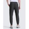imageCRZ YOGA All Day Comfy PullOn Golf Joggers for Men 28quot30quot32quot  Quick Dry Lightweight Work Casual Pants with PocketsInk Gray