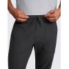 imageCRZ YOGA All Day Comfy PullOn Golf Joggers for Men 28quot30quot32quot  Quick Dry Lightweight Work Casual Pants with PocketsInk Gray