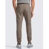 imageCRZ YOGA All Day Comfy PullOn Golf Joggers for Men 28quot30quot32quot  Quick Dry Lightweight Work Casual Pants with PocketsNomad Grey