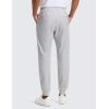 imageCRZ YOGA All Day Comfy PullOn Golf Joggers for Men 28quot30quot32quot  Quick Dry Lightweight Work Casual Pants with PocketsPlatinum Grey