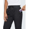 imageCRZ YOGA Athletic Joggers for Women 275quot  Lightweight Travel Outdoor Hiking Pants with PocketsBlack