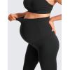 imageCRZ YOGA Butterluxe Maternity Capris Leggings 21quot  Over The Belly Workout Active Yoga Womens Pregnancy Crop Pants StretchyBlack