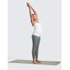 imageCRZ YOGA Butterluxe Maternity Joggers Pockets 27quot  Workout Active Yoga Pregnancy Womens Pants Over The Belly SoftGrey Sage