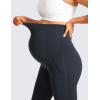 imageCRZ YOGA Butterluxe Maternity Joggers Pockets 27quot  Workout Active Yoga Pregnancy Womens Pants Over The Belly SoftTrue Navy