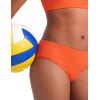 imageCRZ YOGA Girls Bikini Set 2 Piece Swimsuit  Beach Sports Bathing Suit Scoop Neck Adjustable Straps Padded Kids TeenCoral