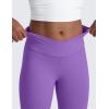 imageCRZ YOGA Girls Butterluxe Crossover Waist Yoga Flare Leggings  Dance Casual Athletic Pants Bell Bottoms Kids TeenRoyal Lilac
