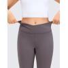 imageCRZ YOGA Girls Butterluxe Crossover Waist Yoga Flare Leggings  Dance Casual Athletic Pants Bell Bottoms Kids TeenTornado Grey