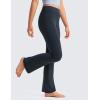 imageCRZ YOGA Girls Butterluxe High Waist Yoga Flare Leggings  Dance Casual Athletic Pants Bell Bottoms Bootcut Kids TeenTrue Navy