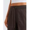 imageCRZ YOGA Lightweight Cargo Casual Pants for Women 30quot  Ruched Straight Leg Travel Athletic Hiking JoggersHot Fudge Brown
