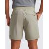 imageCRZ YOGA Mens All Day Comfy PullOn Shorts 7quot  Golf Casual Elastic Waist Quick Dry for Athletic Daily with PocketsKhali Barley