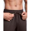 imageZipper Pocket Cloud Jersey Sweatpants 30quot by CRZ YOGAHot Fudge Brown