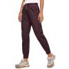 imageCRZ YOGA Athletic Joggers for Women 275quot  Lightweight Travel Outdoor Hiking Pants with PocketsDark Russet
