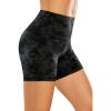 imageCRZ YOGA Butterluxe Biker Shorts 4  High Waisted Booty Workout Volleyball Yoga Womens SpandexTie Dye Smoke Ink