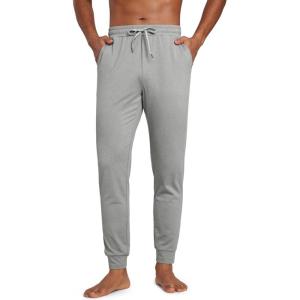 imageCRZ YOGA Cloud Jersey Lightweight Yoga Joggers for Men 29quot  Breathable Casual Lounge Workout Soft Sweatpants with PocketsSterling