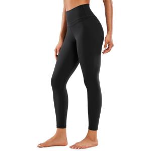 imageCRZ YOGA Naked Feeling Workout Leggings 25  High Waist Yoga Training Tight Womens PantsBlack