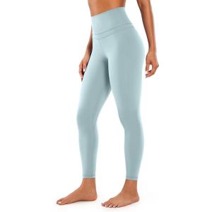 imageCRZ YOGA Naked Feeling Workout Leggings 25  High Waist Yoga Training Tight Womens PantsLight Grayish Blue