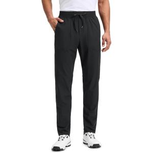 imageComfortable AllDay SlimFit Golf Pants 31quot by CRZ YOGABlack