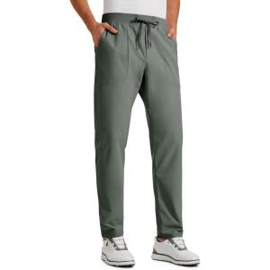 imageComfortable AllDay SlimFit Golf Pants 31quot by CRZ YOGAGrey Sage