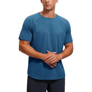 imageLightweight Quick Dry Short Sleeves Crew NeckIron Blue
