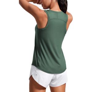 imageLightweight Racerback Tank Top by CRZ YOGAGraphite Green