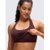 imageButterluxe Halter Longline Sports BraRipe Plum