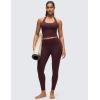 imageButterluxe Halter Longline Sports BraRipe Plum