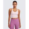 imageButterluxe Halter Longline Sports BraStrawberry Pink