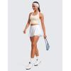 imageButterluxe Halter Longline Sports BraWhite Apricot