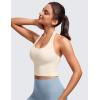 imageButterluxe Halter Longline Sports BraWhite Apricot