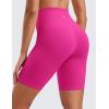 imageCRZ YOGA Butterluxe Biker Shorts 8quot  High Waisted Gym Workout Running Volleyball Spandex Yoga WomensHibiscus Purple