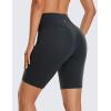 imageCRZ YOGA Butterluxe Biker Shorts 8quot  High Waisted Gym Workout Running Volleyball Spandex Yoga WomensMelanite