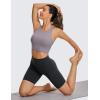 imageCRZ YOGA Butterluxe Biker Shorts 8quot  High Waisted Gym Workout Running Volleyball Spandex Yoga WomensMelanite