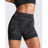 imageCRZ YOGA Secretsculpt Butterlift Biker Shorts 4quot  No Front Seam High Waisted Womens Workout Gym Booty Scrunch ButtDark Grey Camouflage 2