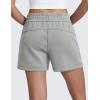 imageCRZ YOGA SoftAura Sweat Shorts for Women 4quot  High Waisted Modal for Casual Lounge Athletic with Pockets DrawstringSterling