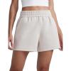 imageCRZ YOGA SoftAura Sweat Shorts for Women 4quot  High Waisted Modal for Casual Lounge Athletic with Pockets DrawstringMilky White Bone