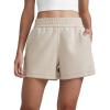 imageCRZ YOGA SoftAura Sweat Shorts for Women 4quot  High Waisted Modal for Casual Lounge Athletic with Pockets DrawstringMojave Tan