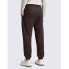 imageCRZ YOGA Cotton Fleece Lined Sweatpants for Men 30  Classic Fit Casual Lounge Cozy Sweat Pants Joggers with Zipper PocketsHot Fudge Brown