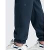 imageCRZ YOGA Cotton Fleece Lined Sweatpants for Men 30  Classic Fit Casual Lounge Cozy Sweat Pants Joggers with Zipper PocketsInk Blue