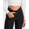 imageCRZ YOGA Fleece Lined Leggings Pockets 28  Thermal Casual Lounge Workout Womens Yoga Full Length Pants Winter WarmBlack