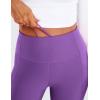 imageCRZ YOGA Fleece Lined Leggings Pockets 28  Thermal Casual Lounge Workout Womens Yoga Full Length Pants Winter WarmRoyal Lilac